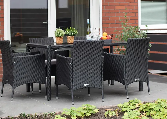 Fewo Cessna, Elegante Wohnung, 2 Schlafzimmer, Ueberdachte Terrasse